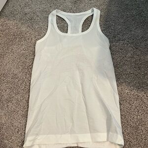 White swiftly tech tank top